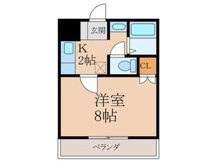 クレッシェンドⅤの物件間取画像